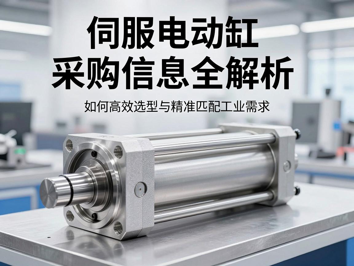 伺服电动缸采购信息全解析,如何高效选型与精准匹配工业需求 如何高效选型与精准匹配工业需求