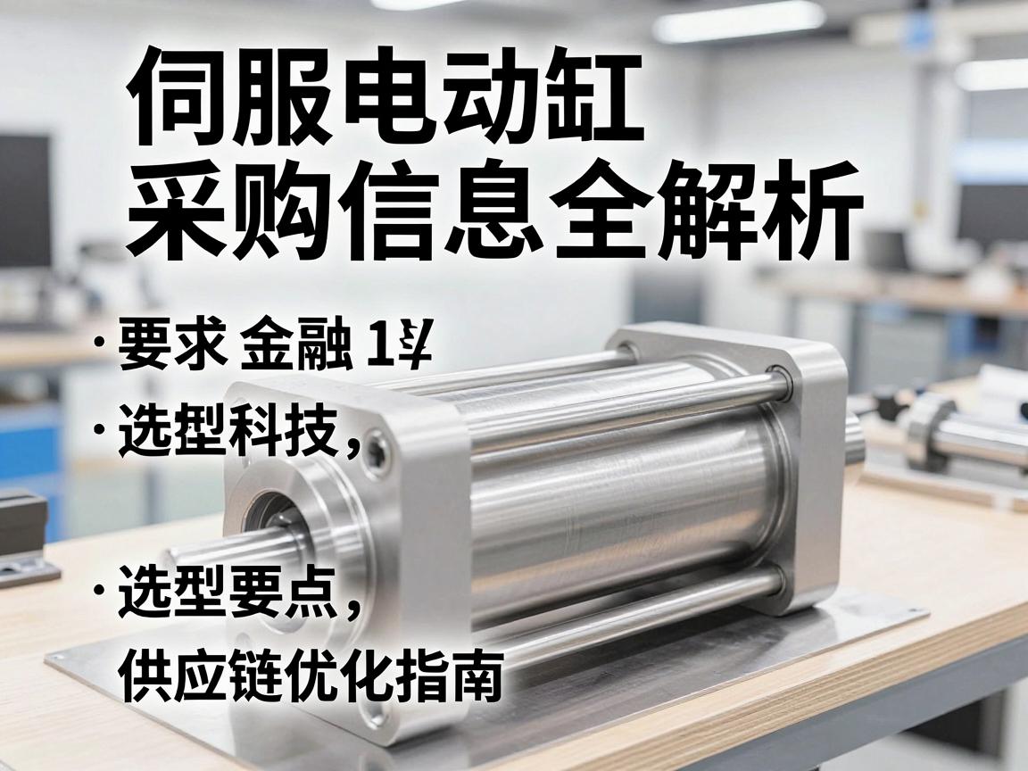 伺服电动缸采购信息全解析,选型要点与供应链优化指南 伺服电动缸采购信息全解析