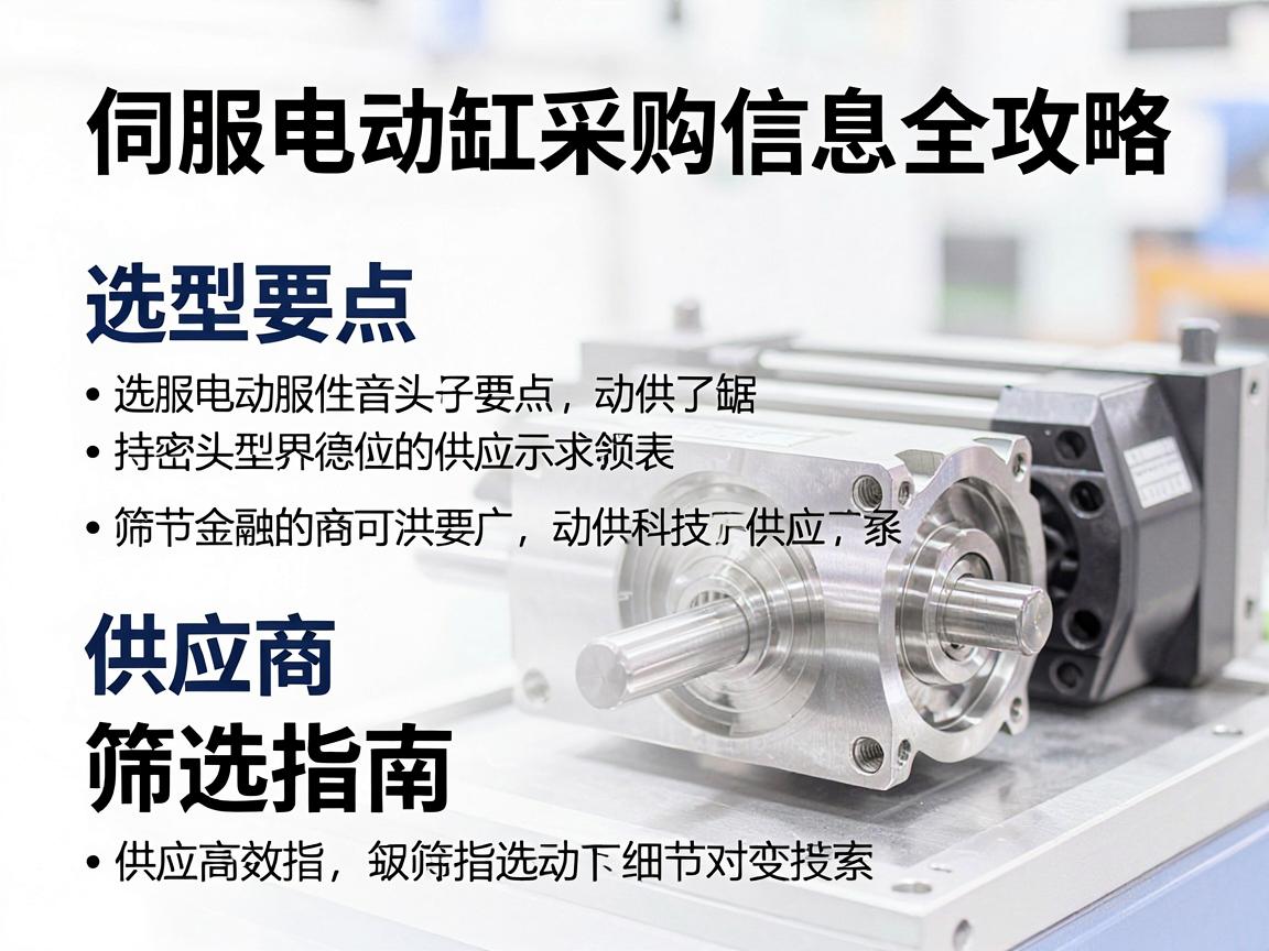选型前必须确认的5项核心参数