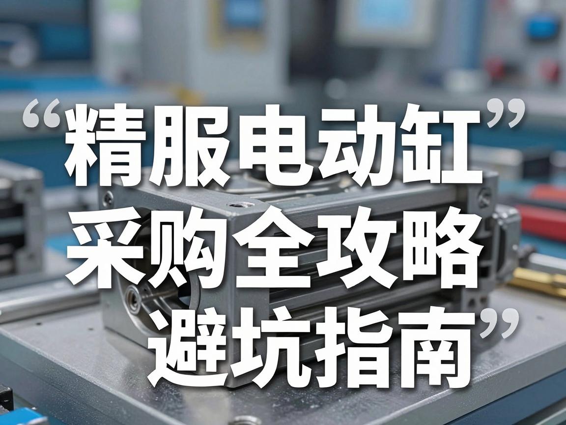 精密驱动核心,伺服电动缸采购全攻略与避坑指南 伺服电动缸采购全攻略与避坑指南