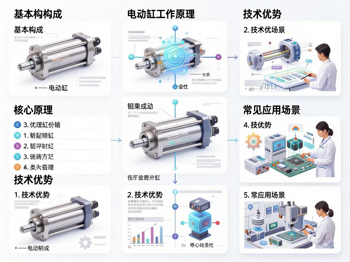 从旋转到直线，深度解析电动缸的工作原理与技术优势