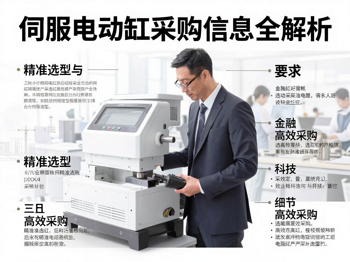 精准选型与高效采购,伺服电动缸采购信息全解析 伺服电动缸采购信息全解析