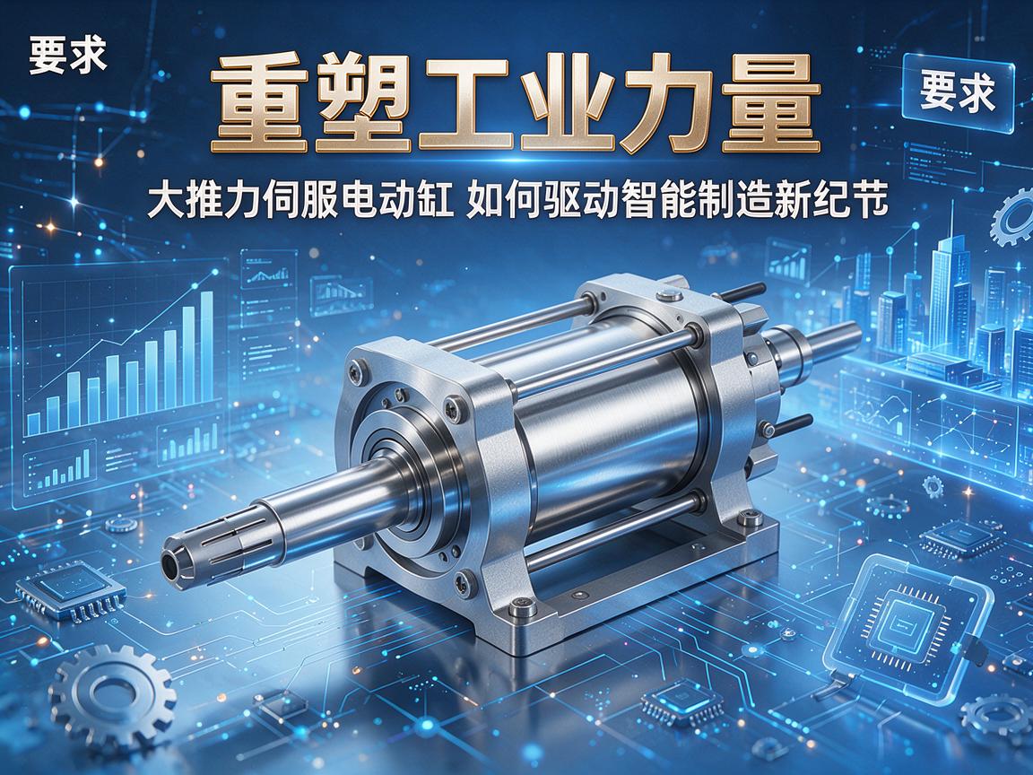 重塑工业力量,大推力伺服电动缸如何驱动智能制造新纪元 大推力伺服电动缸如何驱动智能制造新纪元
