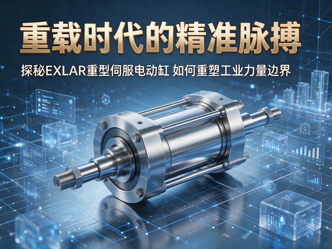 探秘EXLAR重型伺服电动缸如何重塑工业力量边界