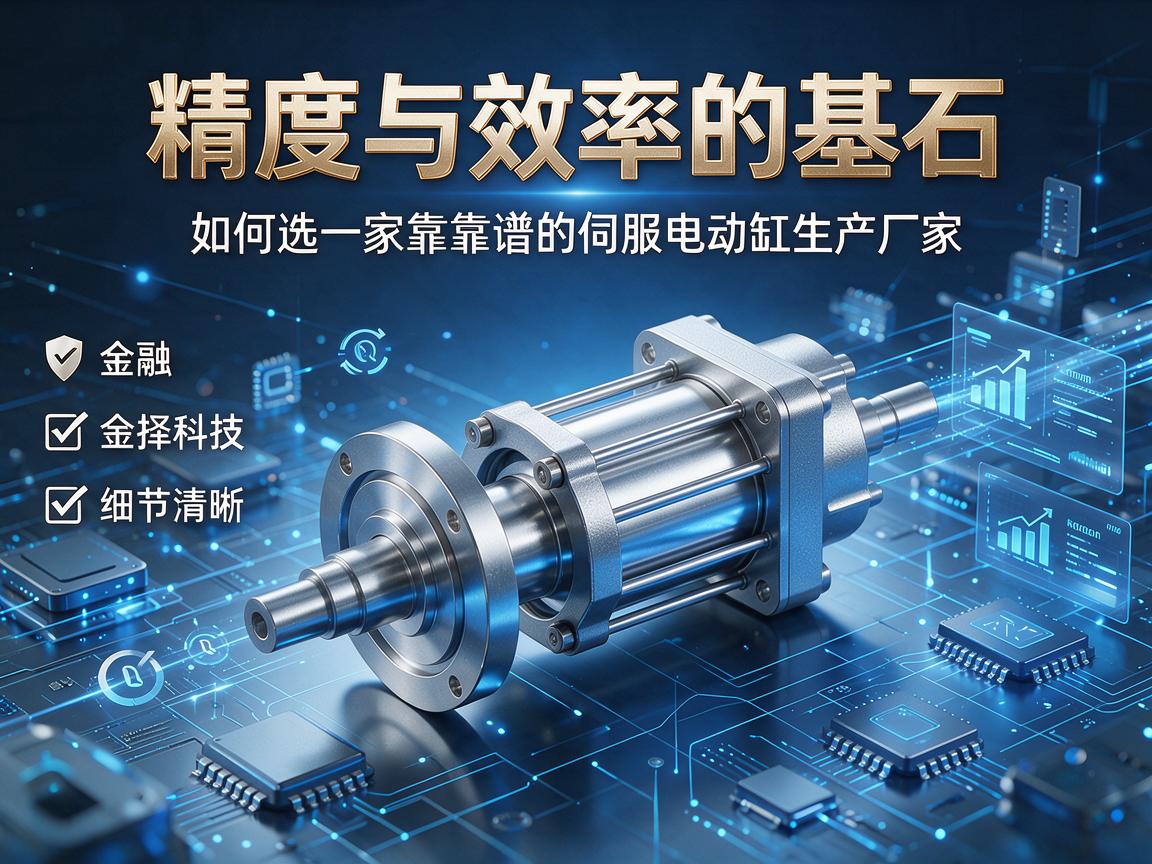 如何选择一家靠谱的伺服电动缸生产厂家