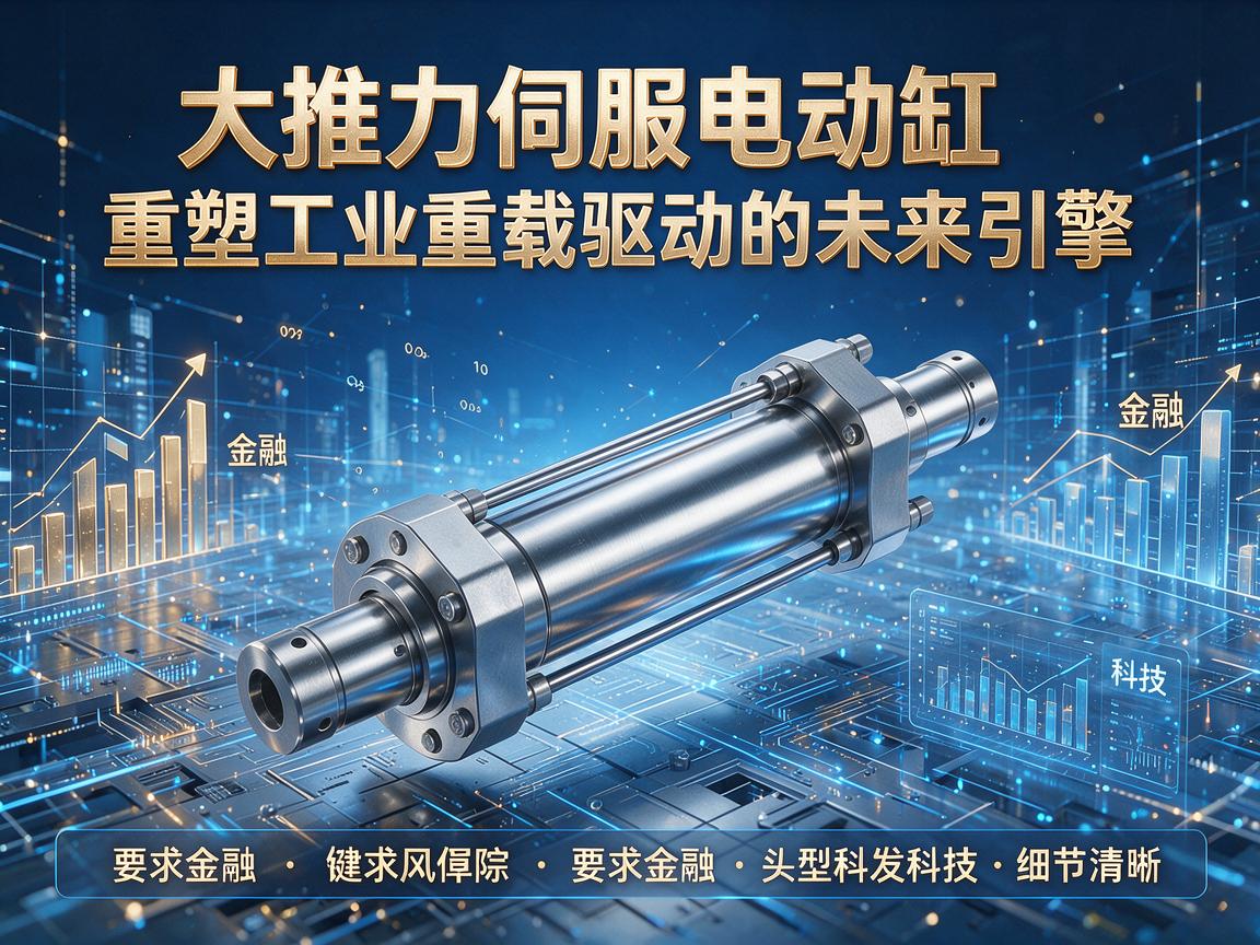 大推力伺服电动缸,重塑工业重载驱动的未来引擎 重塑工业重载驱动的未来引擎