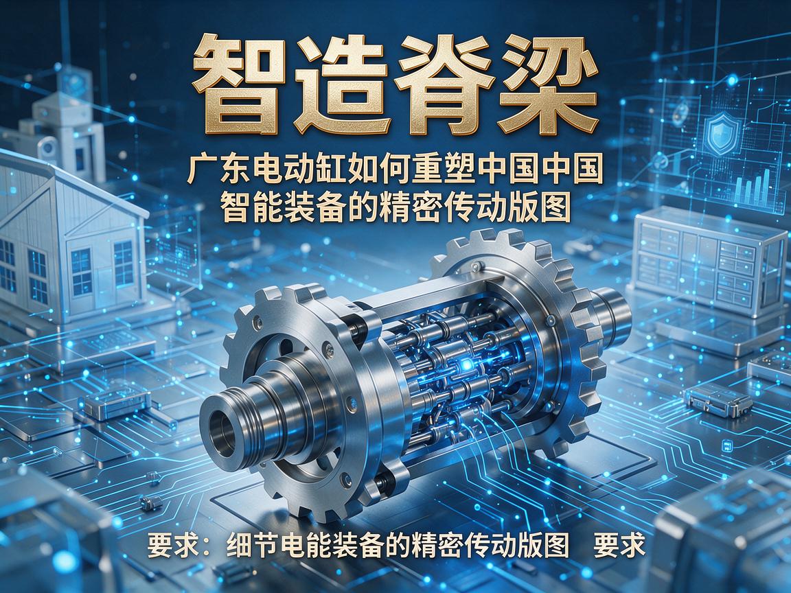 智造脊梁,广东电动缸如何重塑中国智能装备的精密传动版图 广东电动缸如何重塑中国智能装备的精密传动版图
