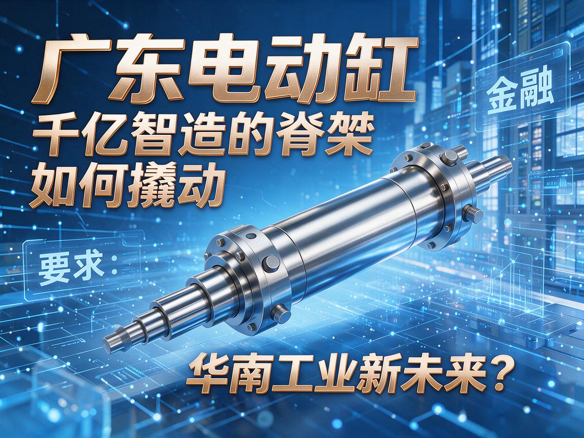 广东电动缸,千亿智造的脊梁,如何撬动华南工业新未来? 如何撬动华南工业新未来