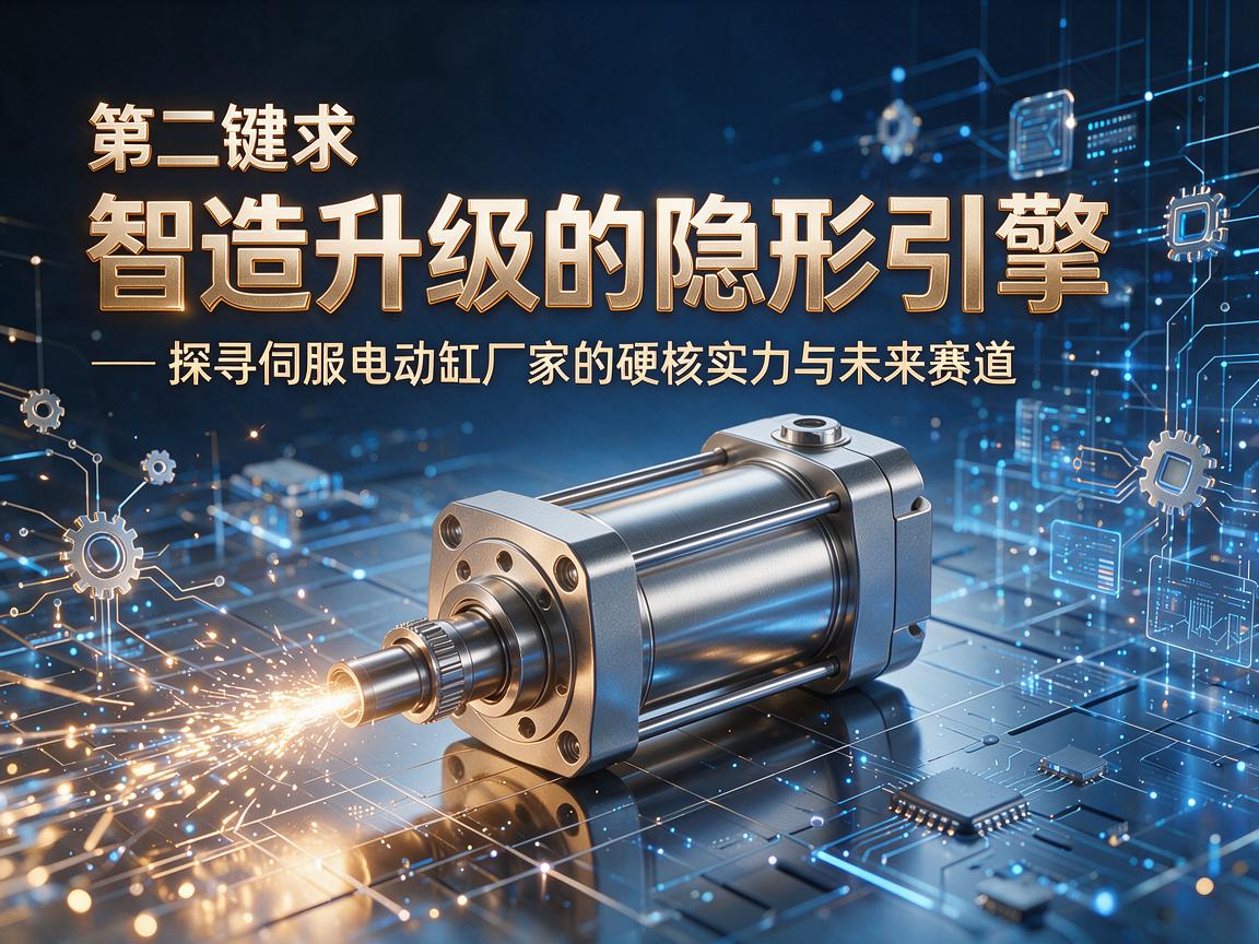 探寻伺服电动缸厂家的硬核实力与未来赛道
