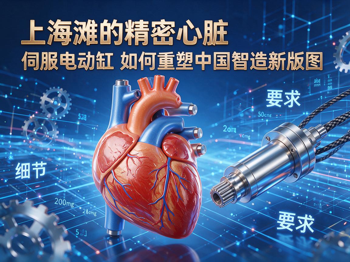 上海滩的精密心脏,伺服电动缸如何重塑中国智造新版图 伺服电动缸如何重塑中国智造新版图