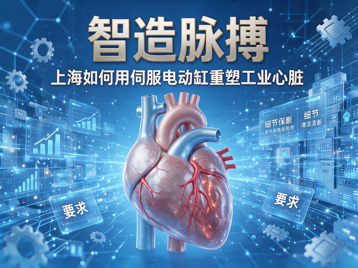 智造脉搏,上海如何用伺服电动缸重塑工业心脏 上海如何用伺服电动缸重塑工业心脏