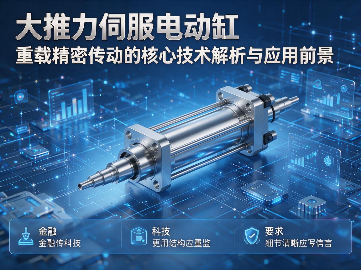 什么是大推力伺服电动缸?