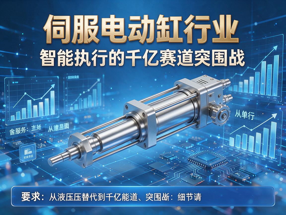 伺服电动缸行业，从液压替代到智能执行的千亿赛道突围战