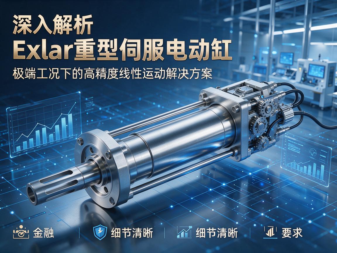 Exlar重型伺服电动缸深度解析,极端工况下的高精度线性运动解决方案
