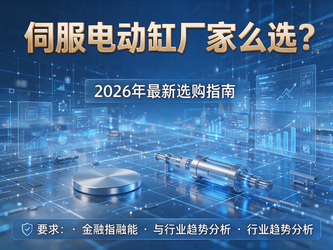 伺服电动缸市场现状,需求爆发,厂家分化加剧