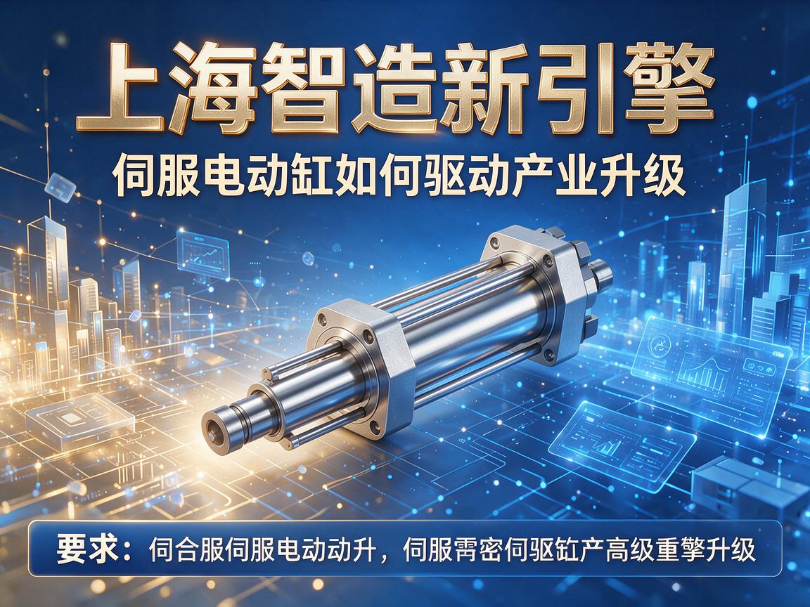 伺服电动缸如何驱动产业升级