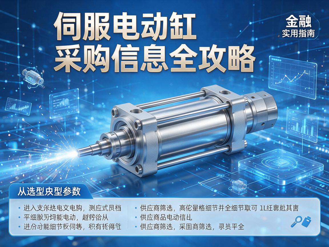 伺服电动缸采购信息全攻略,从选型参数到供应商筛选的实用指南 从选型参数到供应商筛选的实用指南