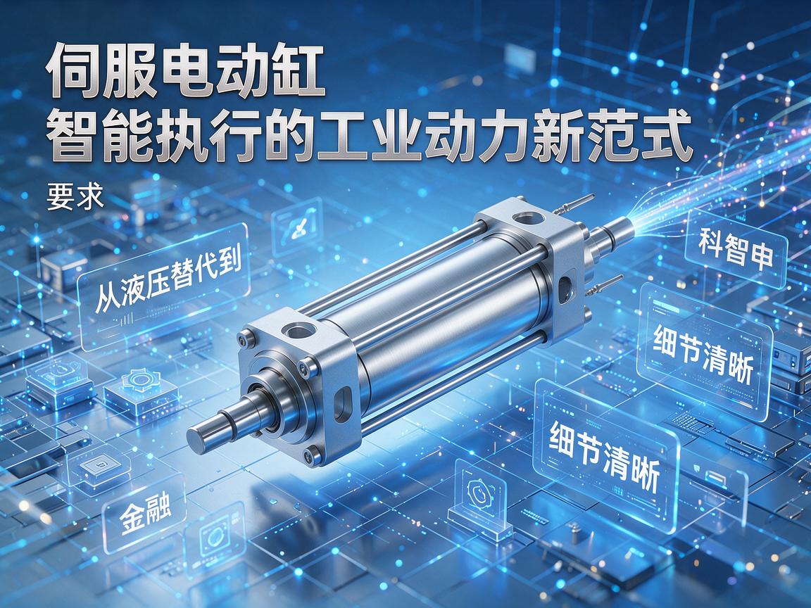 从液压替代到智能执行的工业动力新范式