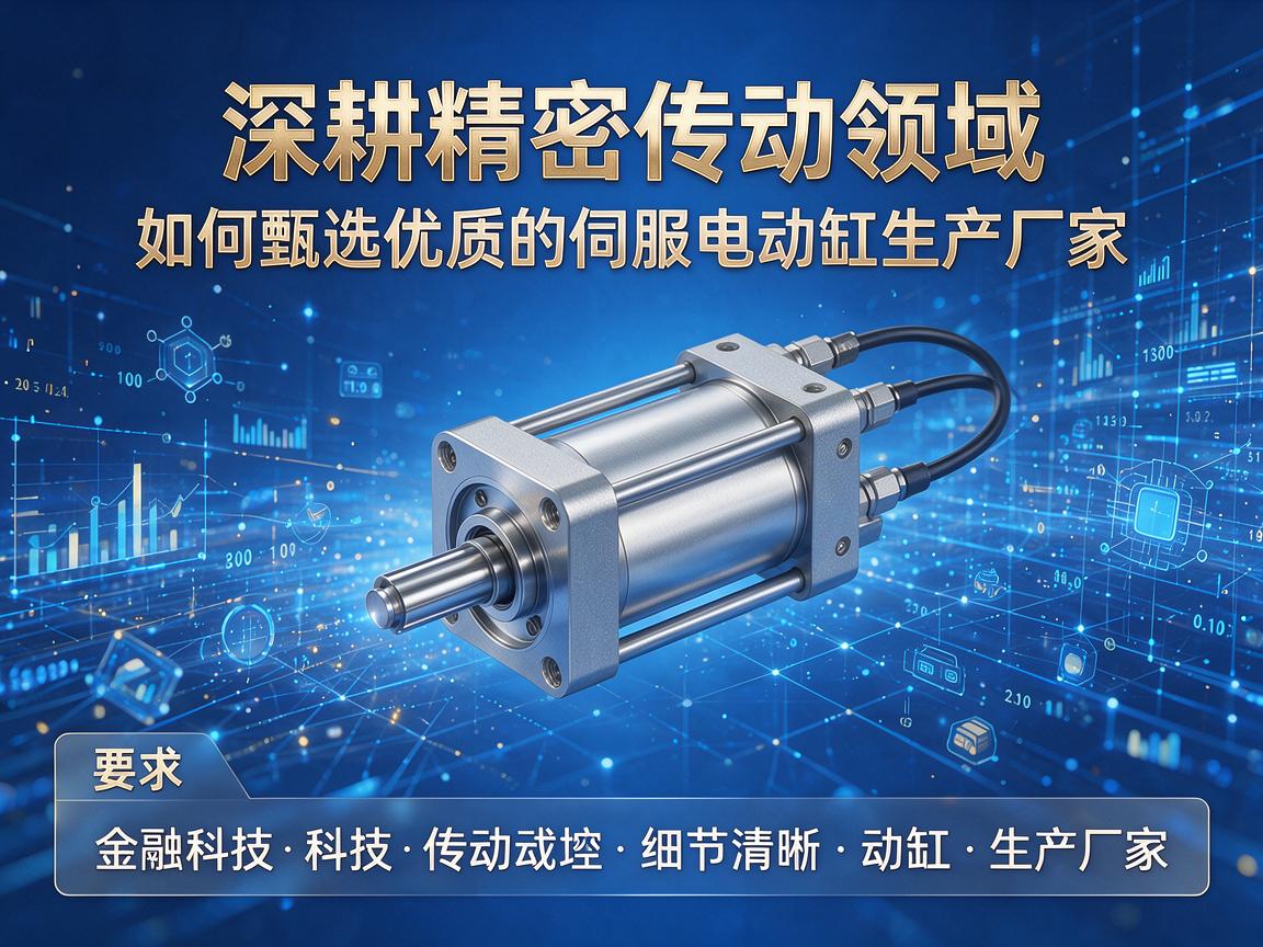 如何甄选优质的伺服电动缸生产厂家