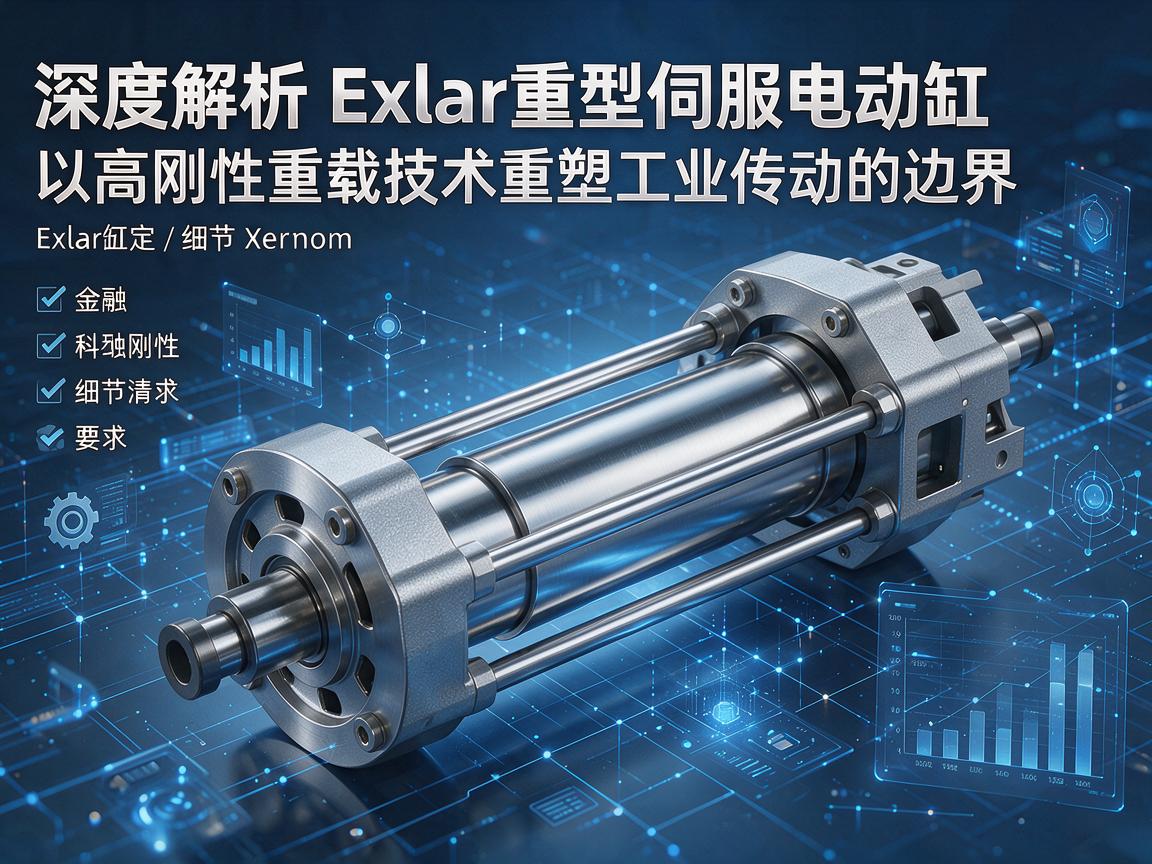 深度解析Exlar重型伺服电动缸,以高刚性重载技术重塑工业传动的边界 以高刚性重载技术重塑工业传动的边界
