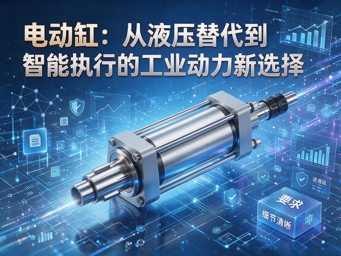 从液压替代到智能执行的工业动力新选择